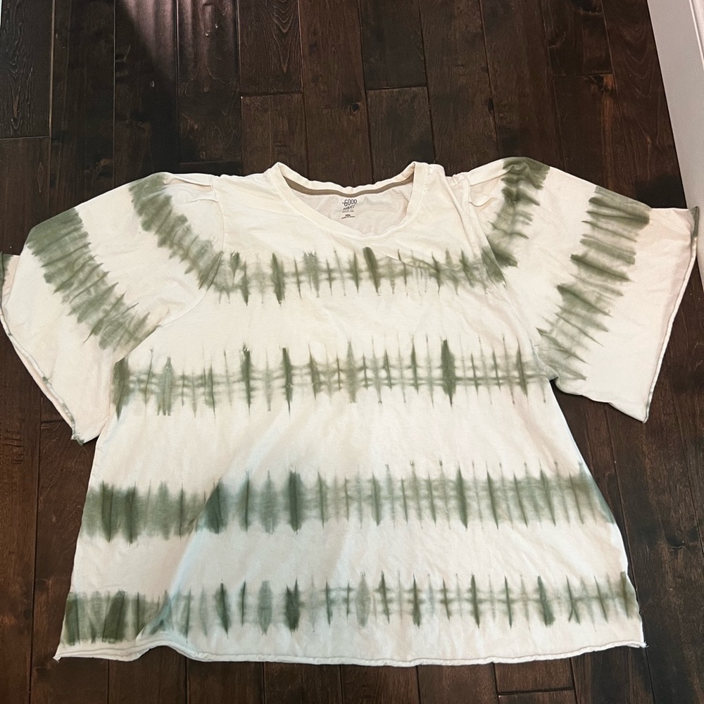The Good Heart (Matilda Jane) flutter sleeve shirt